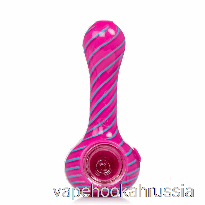 Vape Juice Eyce Oraflex спиральная силиконовая ложка розовая/синяя